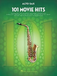 101 Movie Hits Alto Saxophone Solo cover Thumbnail